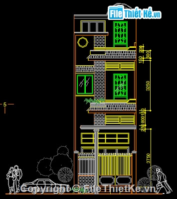 Bản vẽ,Bản vẽ autocad,Bản vẽ nhà phố,nhà mặt phố,thiết kế nhà phố